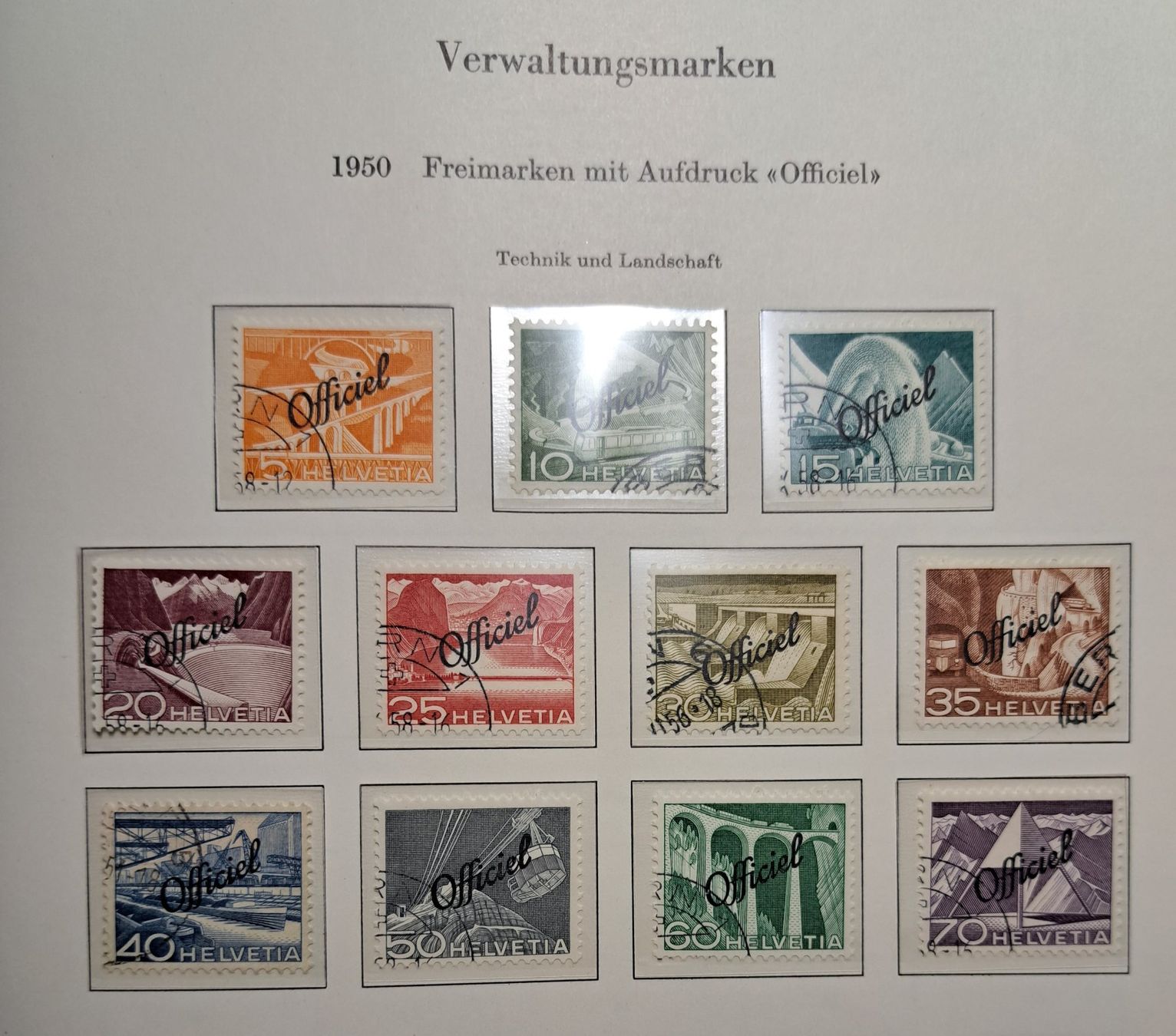 Tutti i francobolli: SBK 46 bis 75, gestempelt – Nuovo (secondo la descrizione) da Unterägeri venduto da PhilatelieStudiger 1