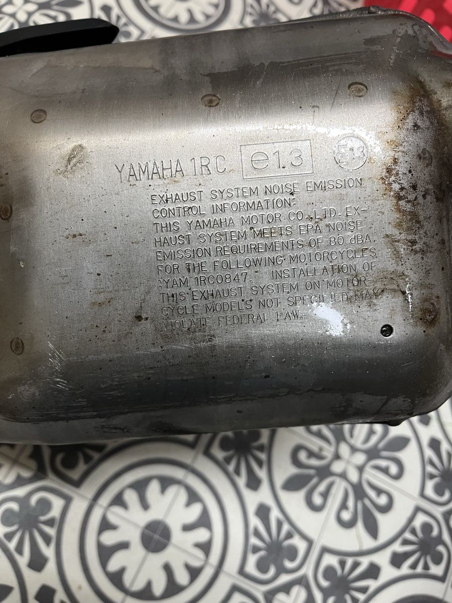 Yamaha Sistemi di scarico: Auspuff zu Yahama MT-09A – Usato da Kehrsatz venduto da Nordportal 3