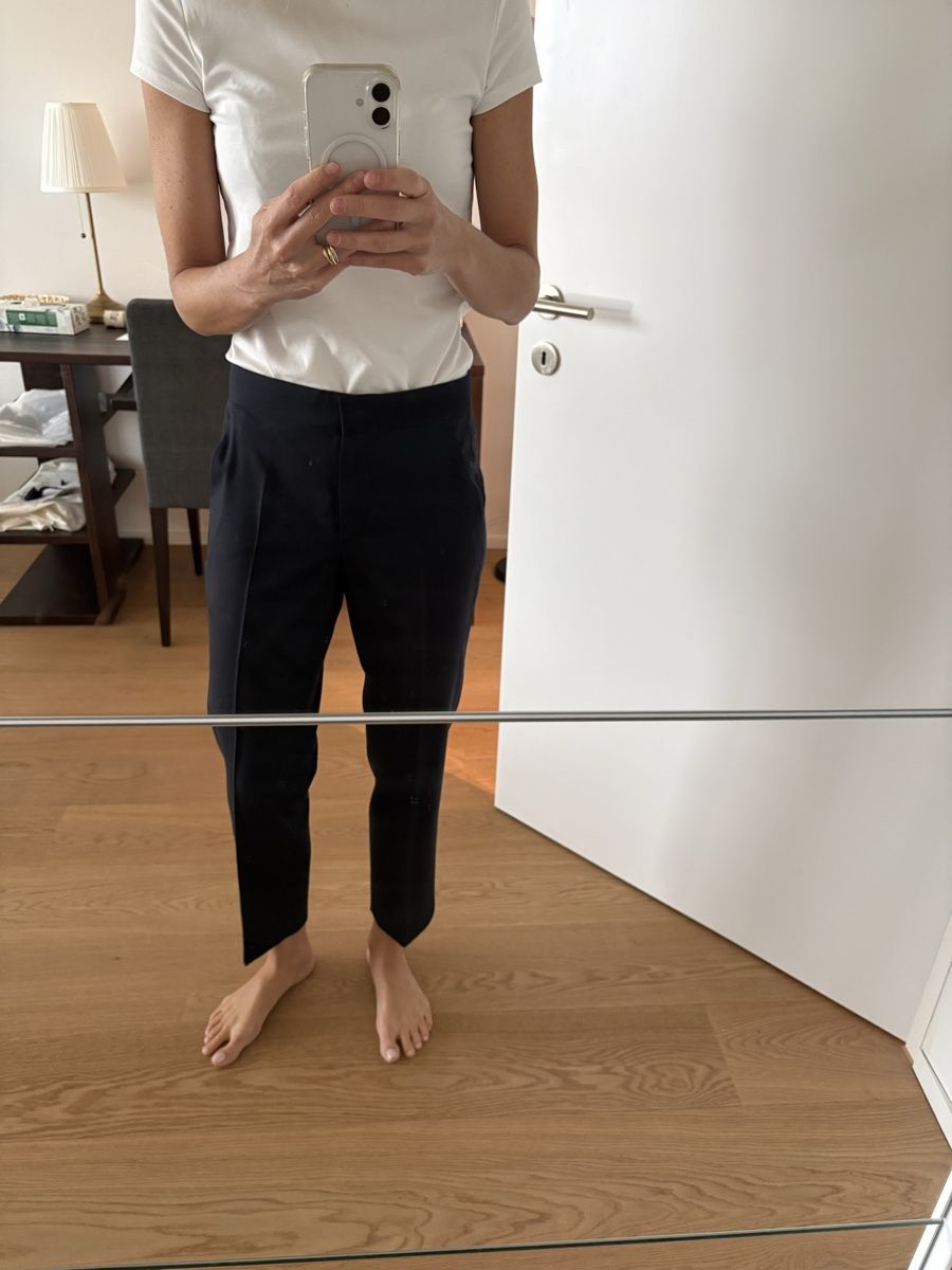 Max Mara Pantaloni: Max Mara blue wool trousers  – Nuovo (secondo la descrizione) da St. Gallen venduto da ott_f827 4