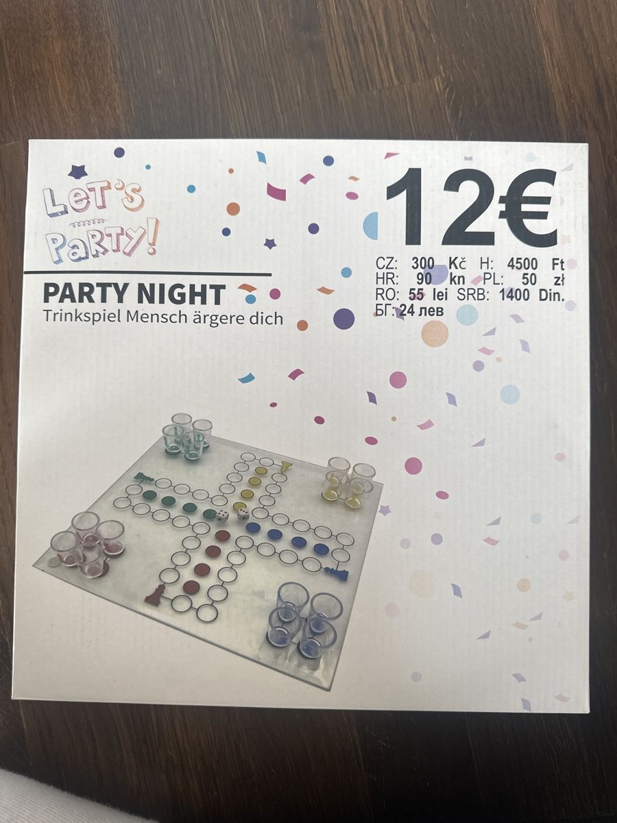 Trinkspiel Partyspiel Mensch ärgere dich nicht Shots (Neu und ...