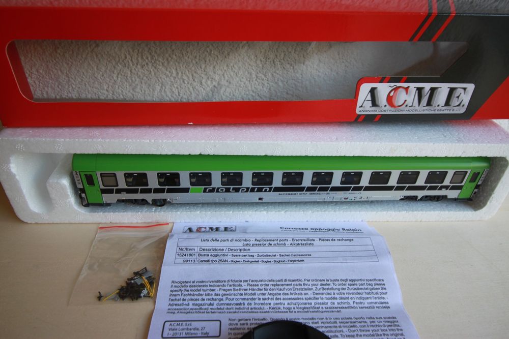 ACME 52929 HO - voiture type Z 2eme classe Bmeer ZSSK