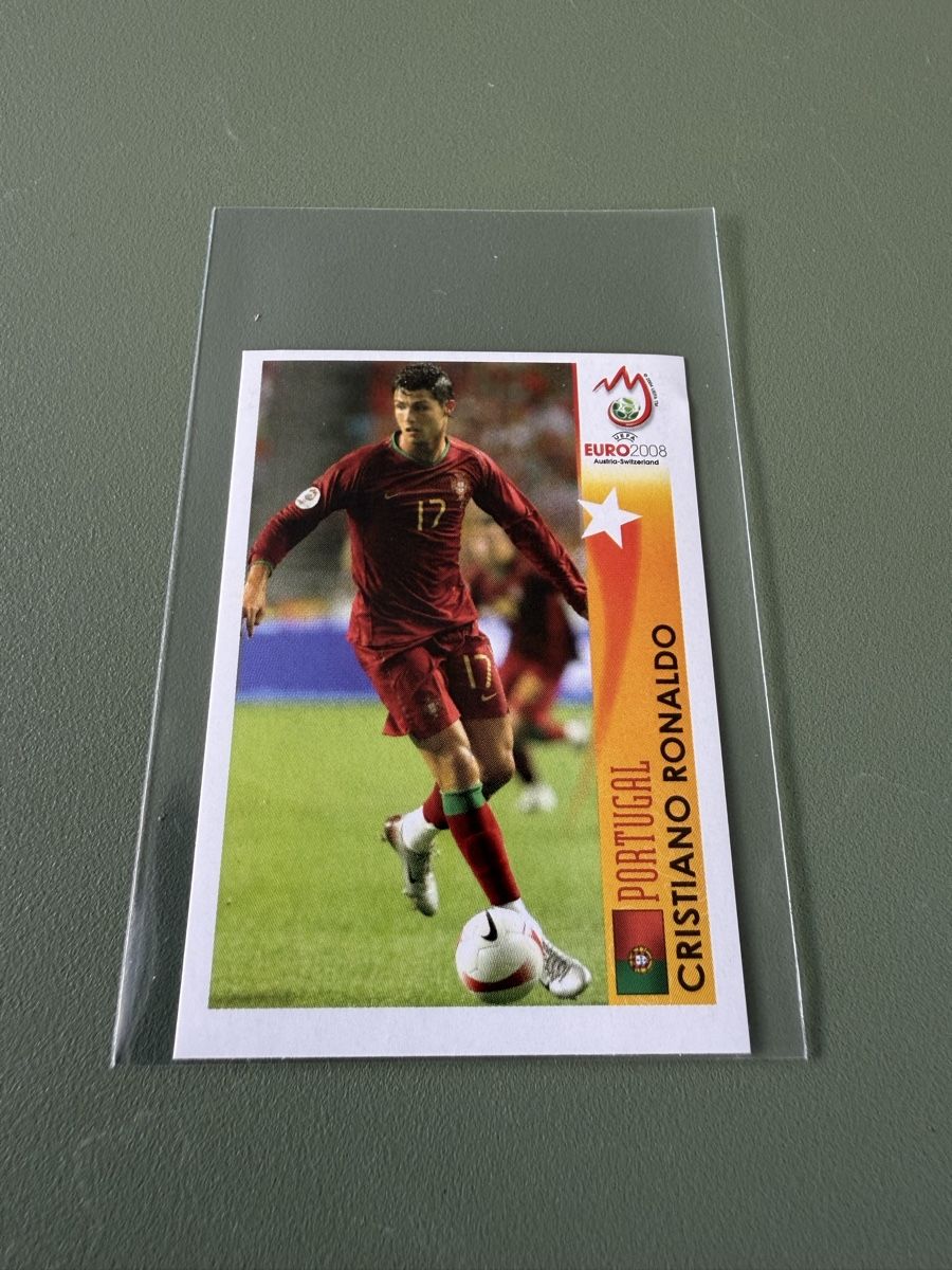 Panini Cartes à collectionner: Ronaldo Panini EM 2008 – D'occasion à Treyvaux par goali1fcea