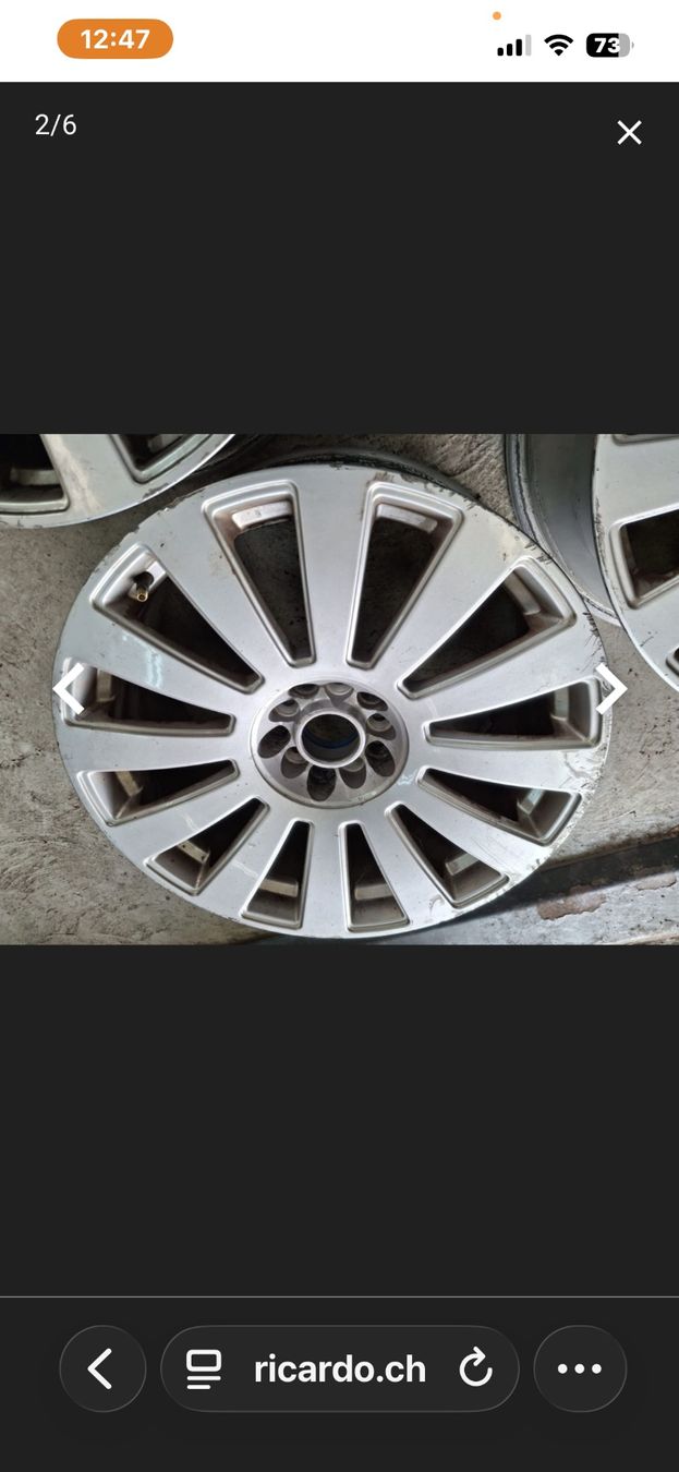 Volkswagen Cerchioni: Felgen 18 zoll – Usato da Bern venduto da doors03 1
