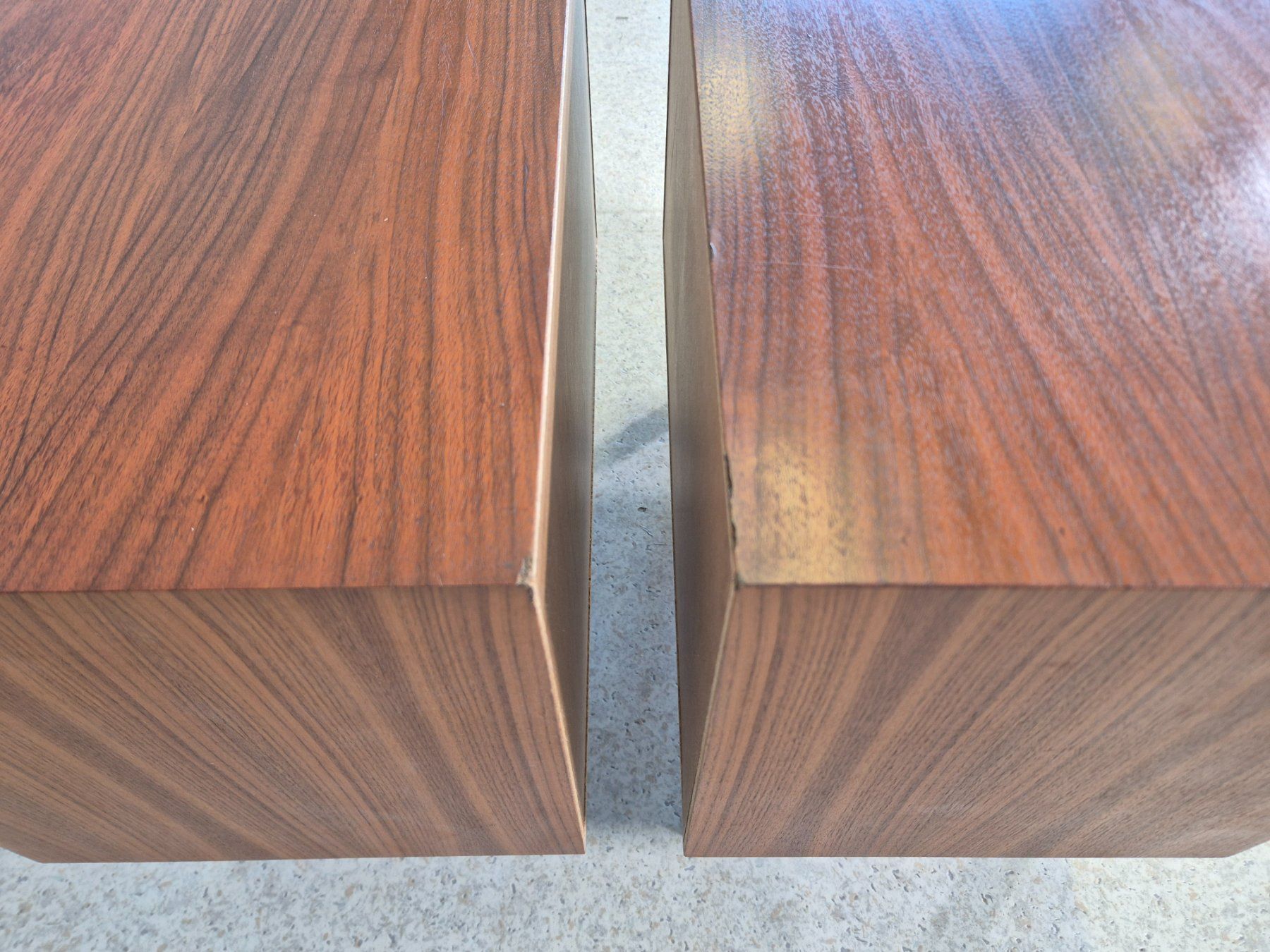 Comodini: 2Stk. 70s Night-Stand Nachttisch Kommode Schubladenkommode – Usato da Nottwil venduto da Wondewa-Shop 4