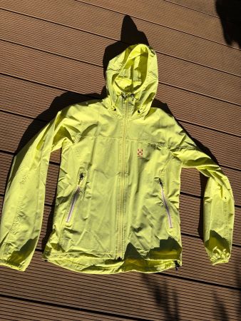 Haglöfs Softshelljacke gelb Damen Grösse L gebraucht
