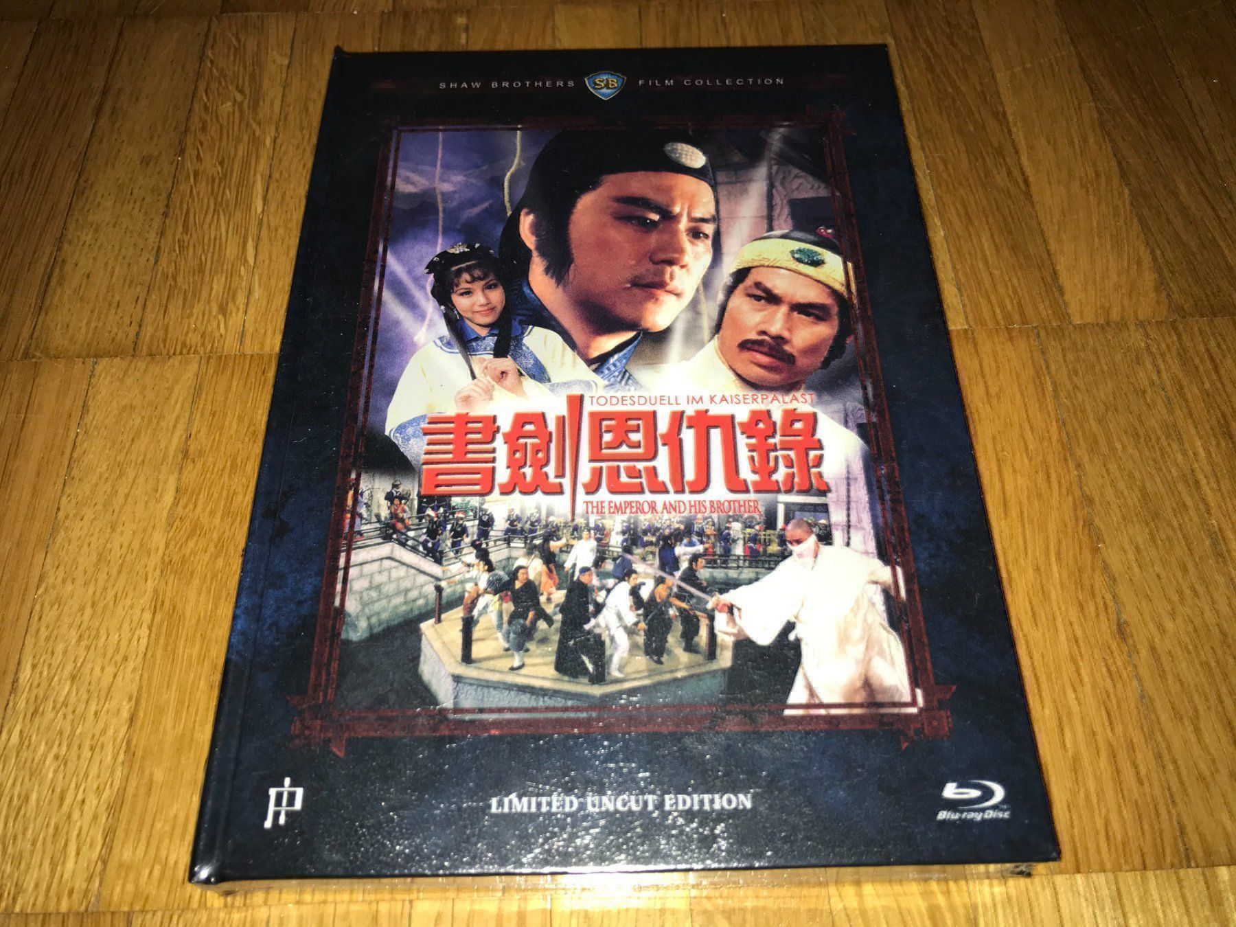 Tutti i DVDs: Todesduell im Kaiserpalast - MEDIABOOK - B - UNCUT – Nuovo e nell'imballaggio originale da Basel venduto da havsok