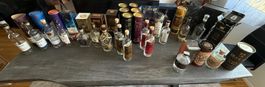 TOP Mega-Sammlung: Leere Premium Whisky- & Rumflaschen mit O