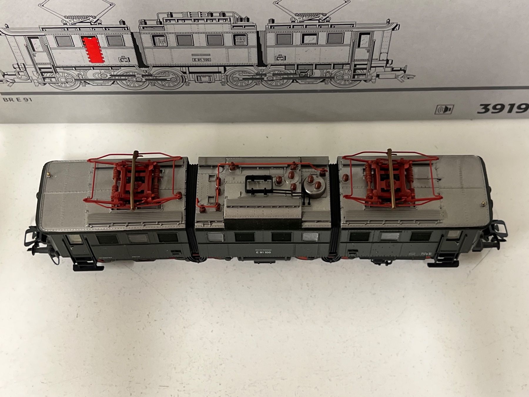 Märklin Trains électriques: Märklin 39195 BR E 91 Digital Sound – Neuf (Voir description) à Neuenhof par ludovicco 6