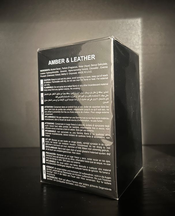 Maison Alhambra Amber & Leather - Ombré Leather Dupe (Neu und ...