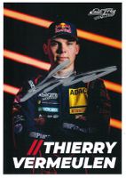 Autogrammkarte; Thierry Vermeulen, DTM 2025