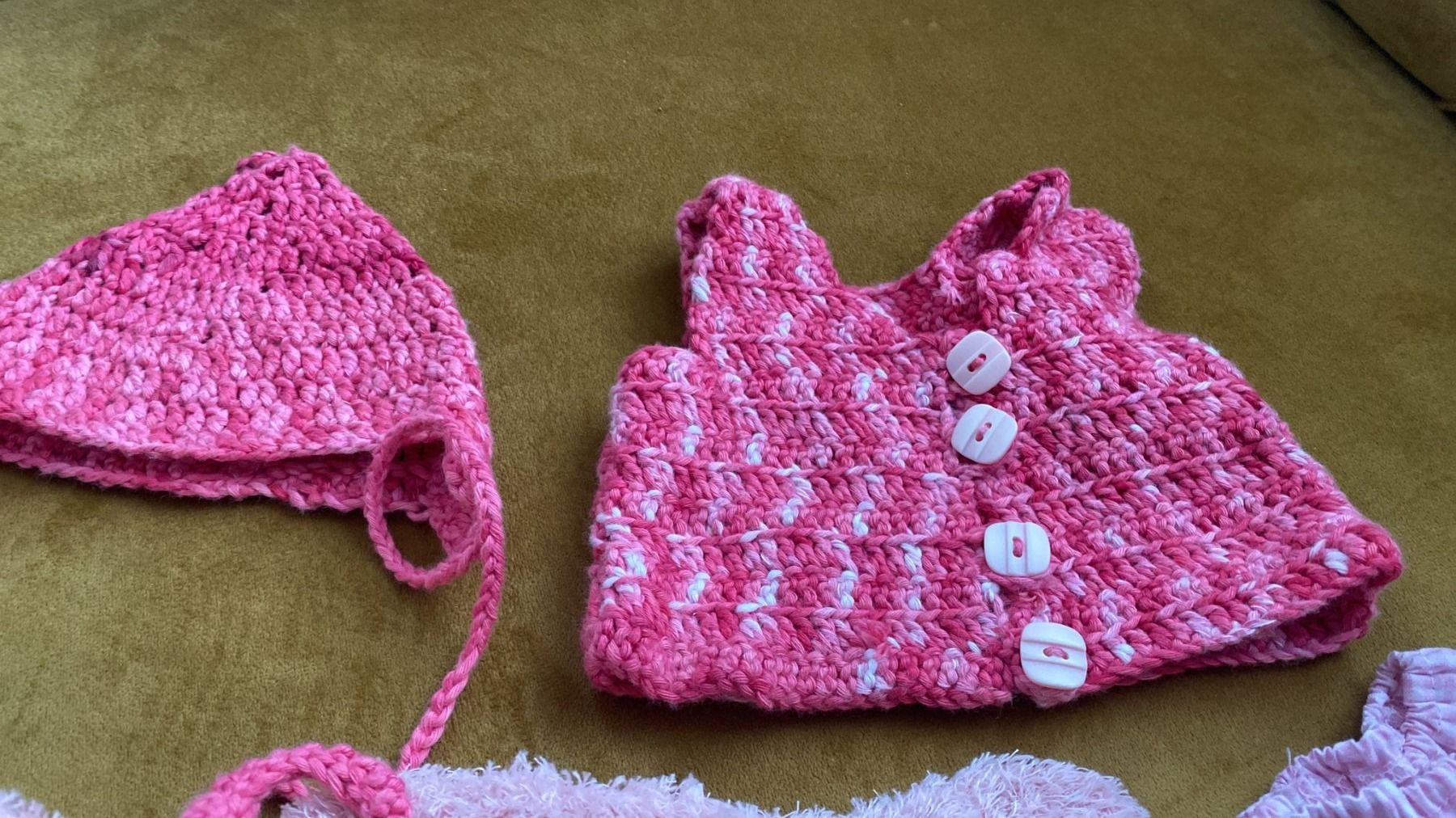 Bambole: Puppen Kleider gehäckelt/gestrickt – Usato da Dagmersellen venduto da sheli17 2