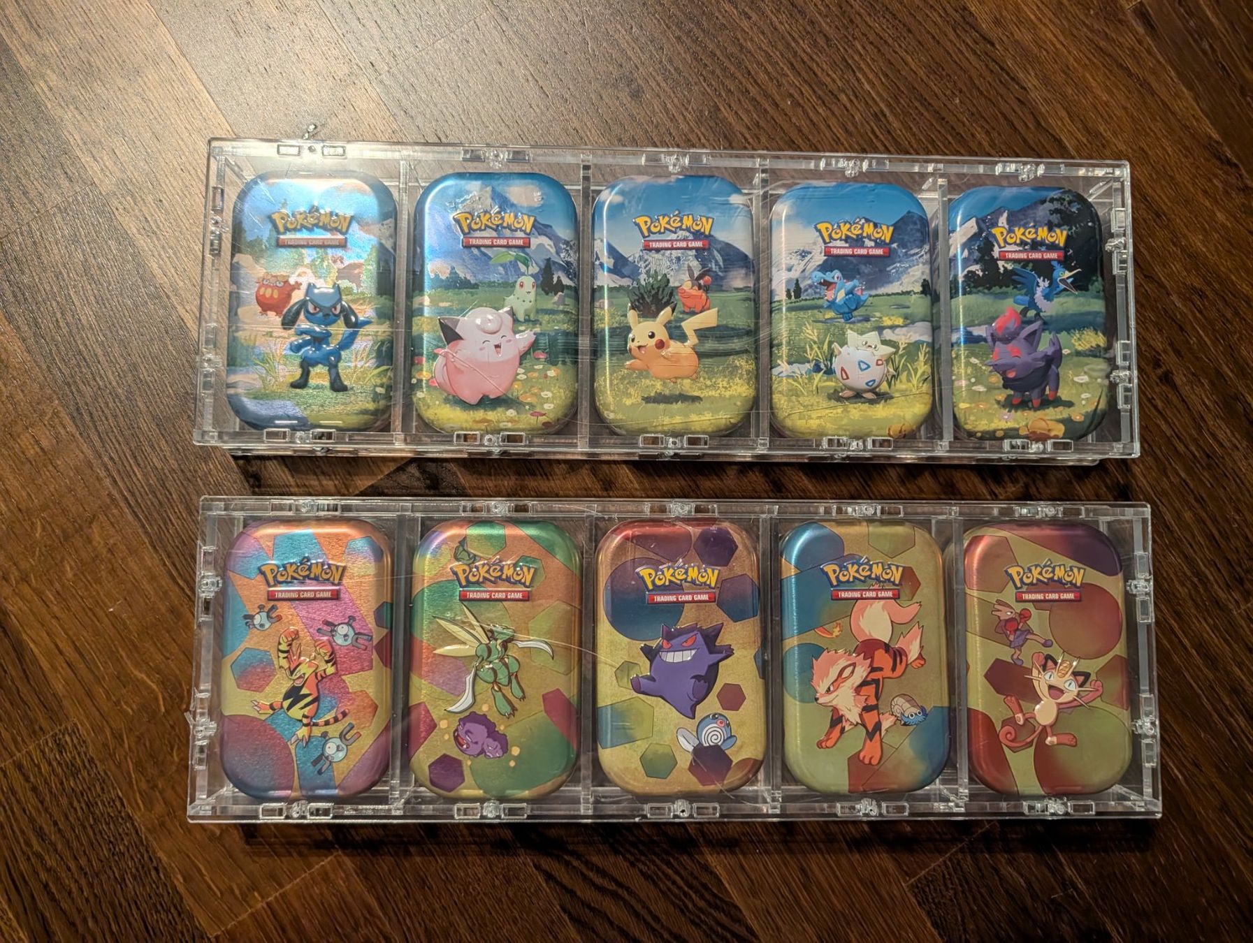 Pokémon Cartes à collectionner: Pokémon Mini Tin Display Collection (Empty) - Ascended + 151 – D'occasion à Glattpark(Opfikon) par fnhabach 1