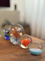 Assorted Collection of Glass Paperweights - Art Glass