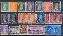 Türkei ex. Kat. 945-1034 **/*/gest. 1934/38