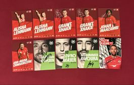 10x Fussball Autogramme - 5x Original signiert 