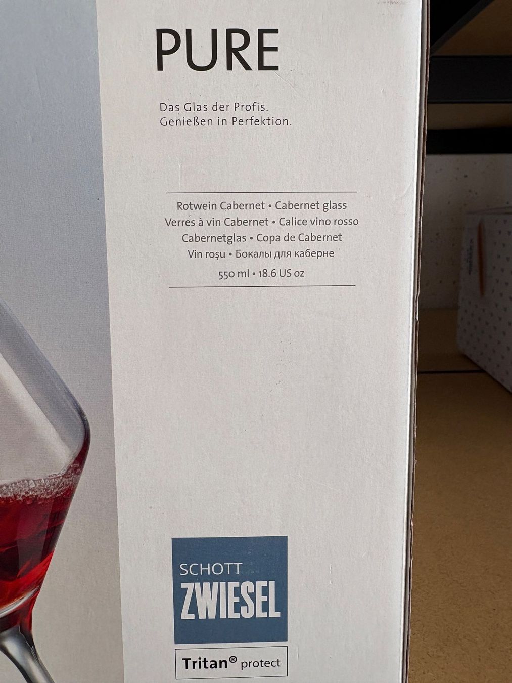 Bicchieri: Rotwein Glas – Nuovo e nell'imballaggio originale da Raron venduto da Laggerli 1