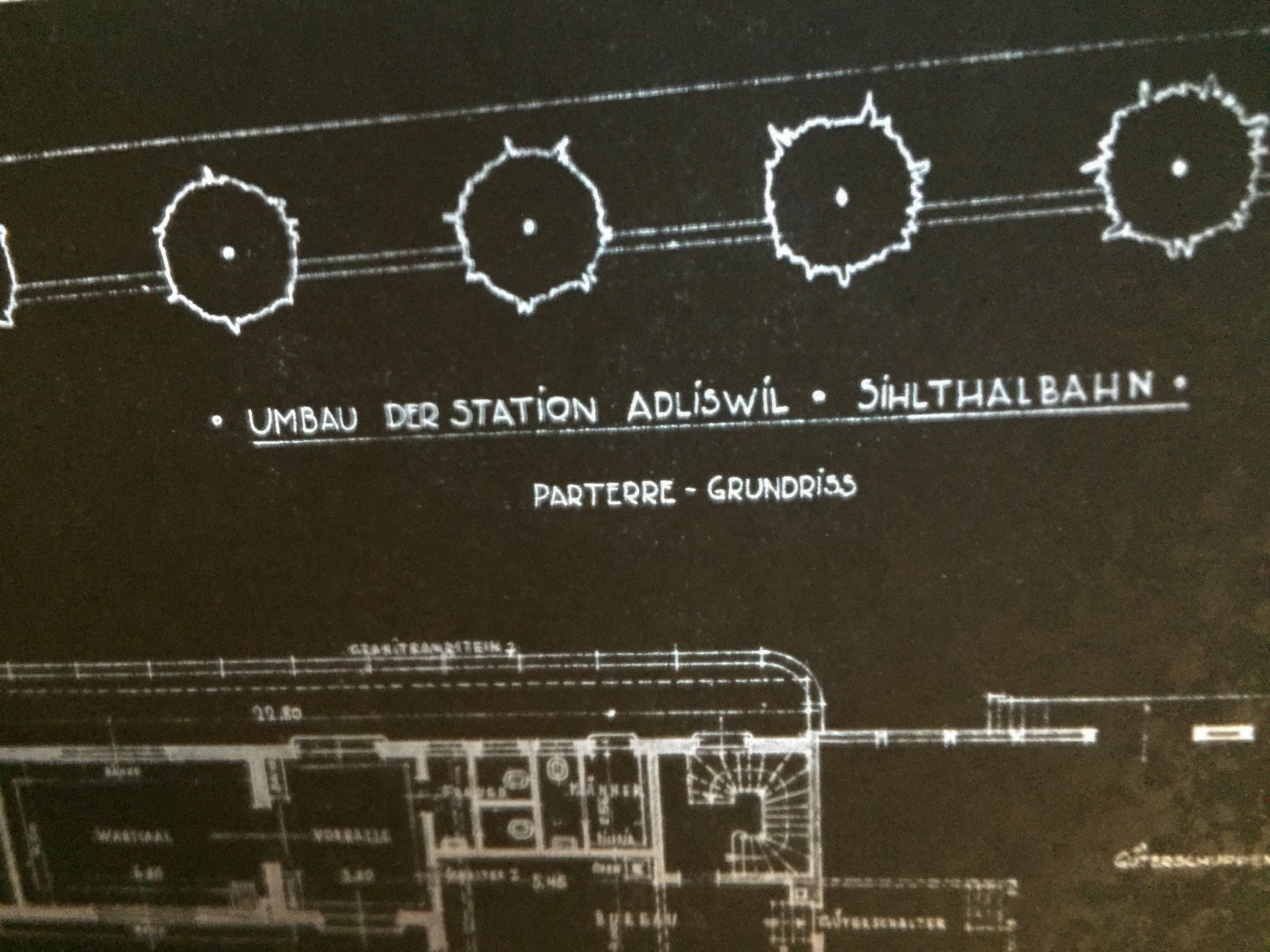 Foto & Immagini: ADLISWIL Glasnegative Bahnhof – Usato da Trachslau venduto da bastet06 5