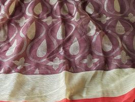 Stoff Crepe neu
