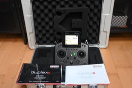 JETI Duplex Hand-Sender DS-16 II Carbon Line Schwarz lacquer