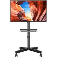 TV Ständer Fernsehständer Rollständer rollbar Laptopablage