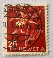 Nr.J 107 Frauenschuh 1943 mit Stempel   