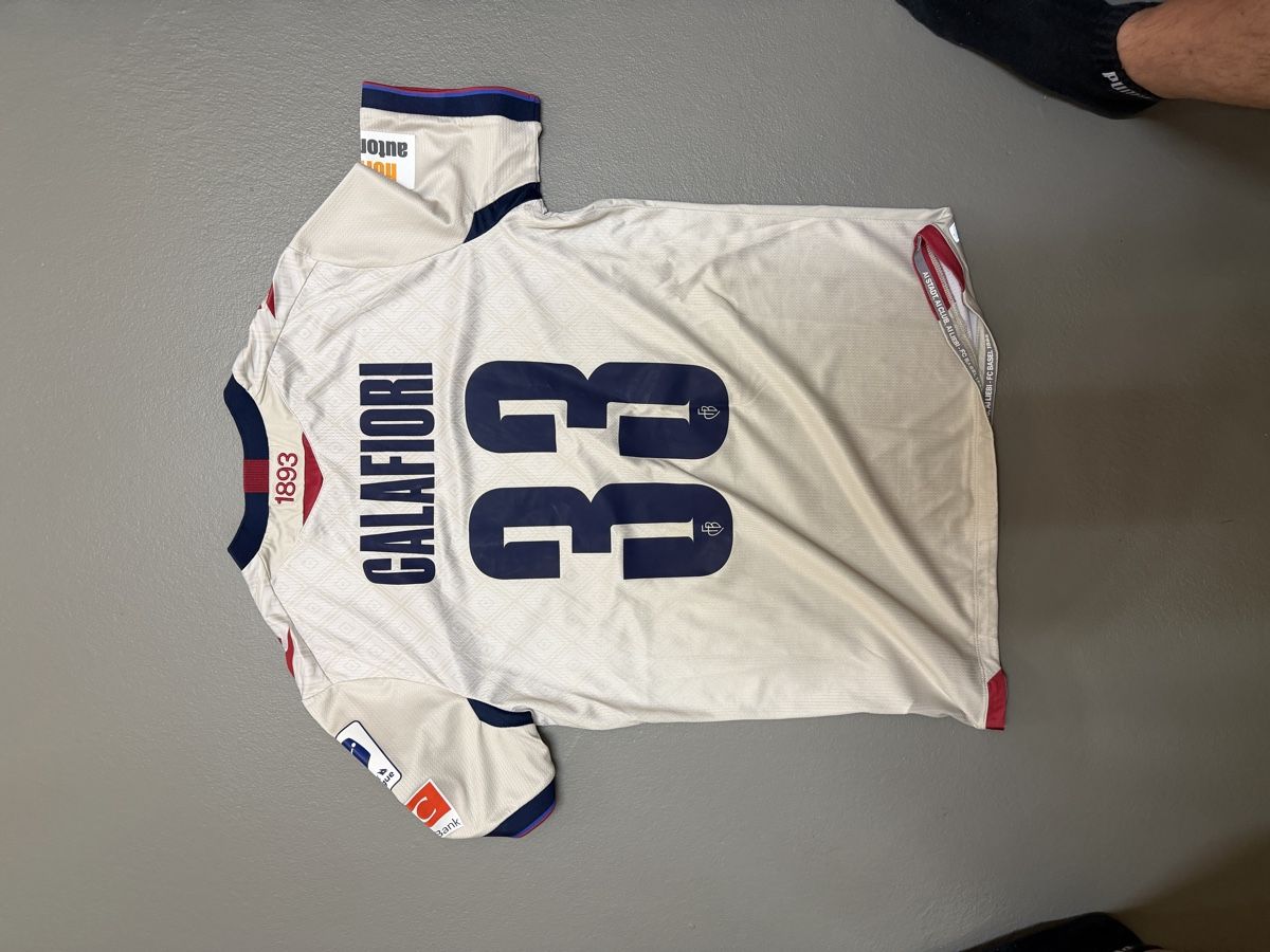 Canottiere & Pantaloni: Matchworn Shirt Calafiori – Usato da Oberwil BL venduto da wit_vfy2