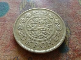 DANEMARK  20  Kroner  1996  (Z)