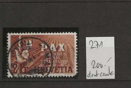 timbre PAX 271 dent courte SBK 200.--