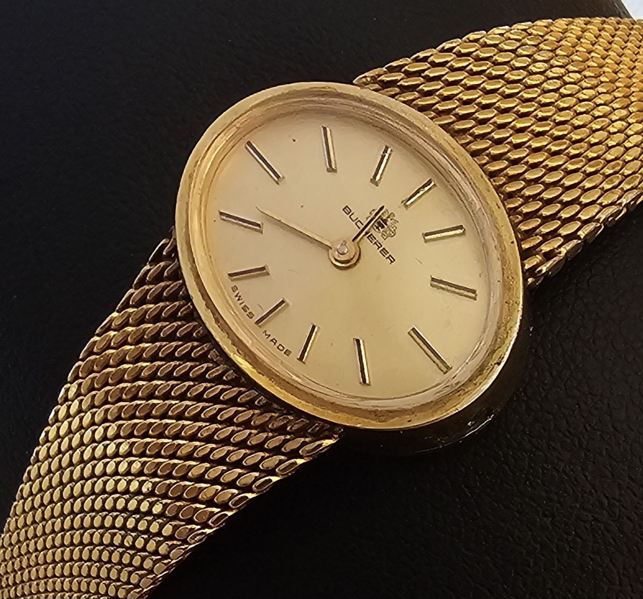 Bucherer Orologi: Bucherer Handaufzug Damenuhr – Difettoso da Speicher venduto da Lemore