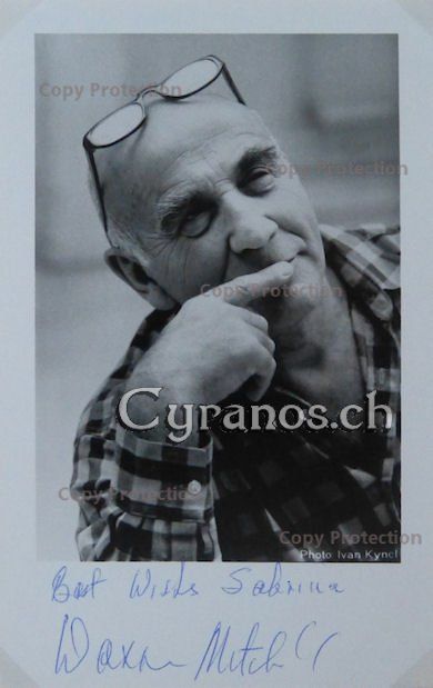Autografi: Warren Mitchell (1926-2015)  Schauspieler - Autogramm – Usato da Dietikon venduto da immortal-stars