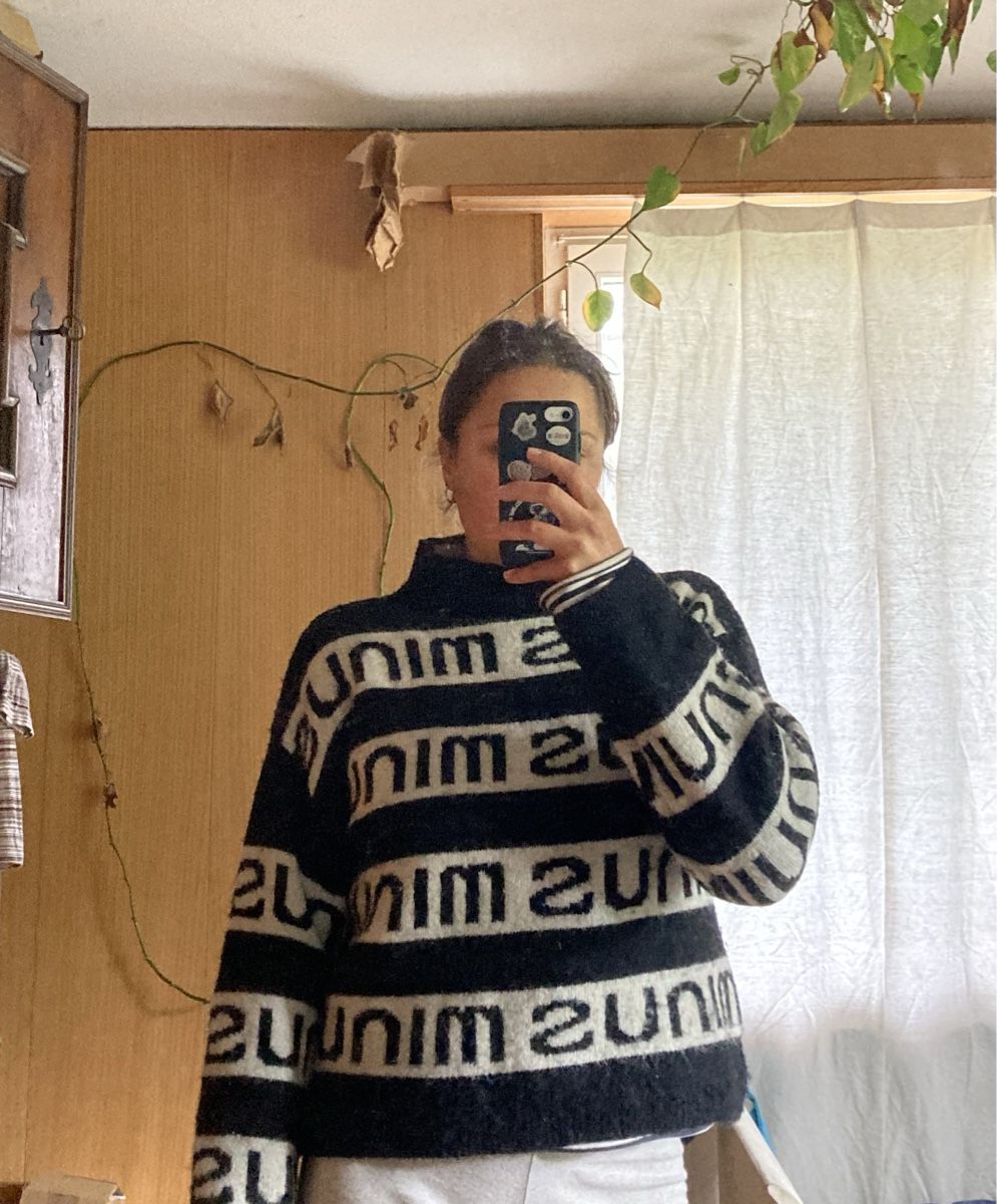 Maglioni & Felpe: Minus Strickpullover, Grösse M, Schwarz/Weiss – Usato da Siselen BE venduto da -skylein-