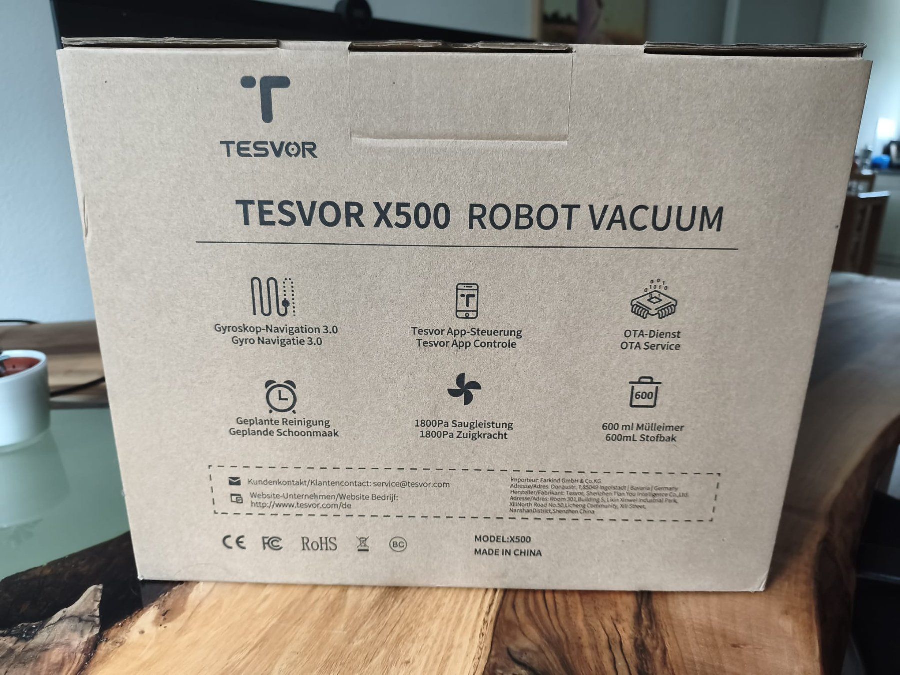 Aspirateurs & Accessoires: Saugroboter Tesvor X500 – D'occasion à Zürich par mpr_2s9g 7