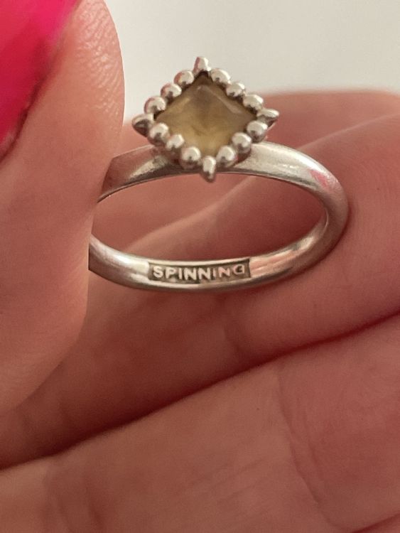 Bague En Argent Taille 57 - Simple Et épurée - Occasion
