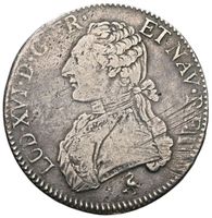 1774 A Silber-Écu „Écu aux branches d'olivier“, sehr gesucht