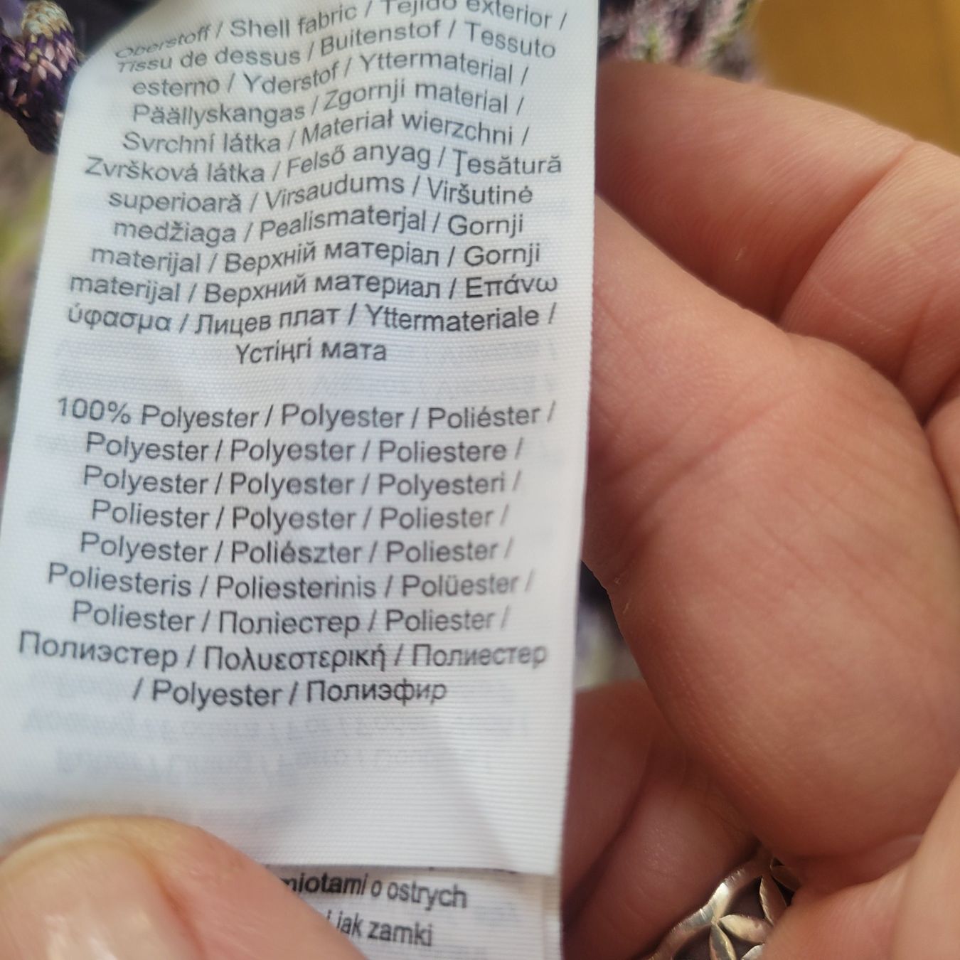 Comma Pantaloni: Sommerliche Palazzohose mit Muster, Grösse M, Comma – Nuovo (secondo la descrizione) da Untereggen venduto da man_zks8 4