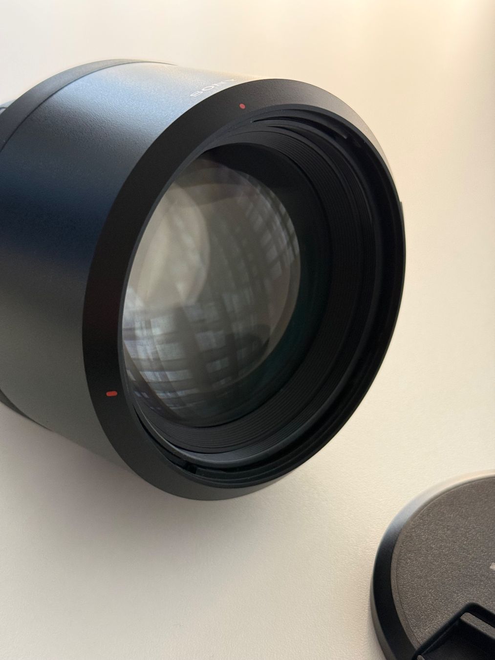 Supporto Per Treppiede Per Sony FE 135mm F/1.8 GM – Piastra Arca-Swiss 55mm, Alluminio CNC, Antiusura