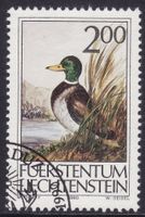 Liechtenstein: ZNr. 945 (Jagd II: Stockerpel 1990)