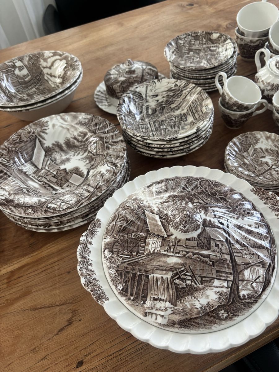 Set di piatti: Tafelservice Englisch Vintage – Usato da Kriens venduto da Wundertuete17 6