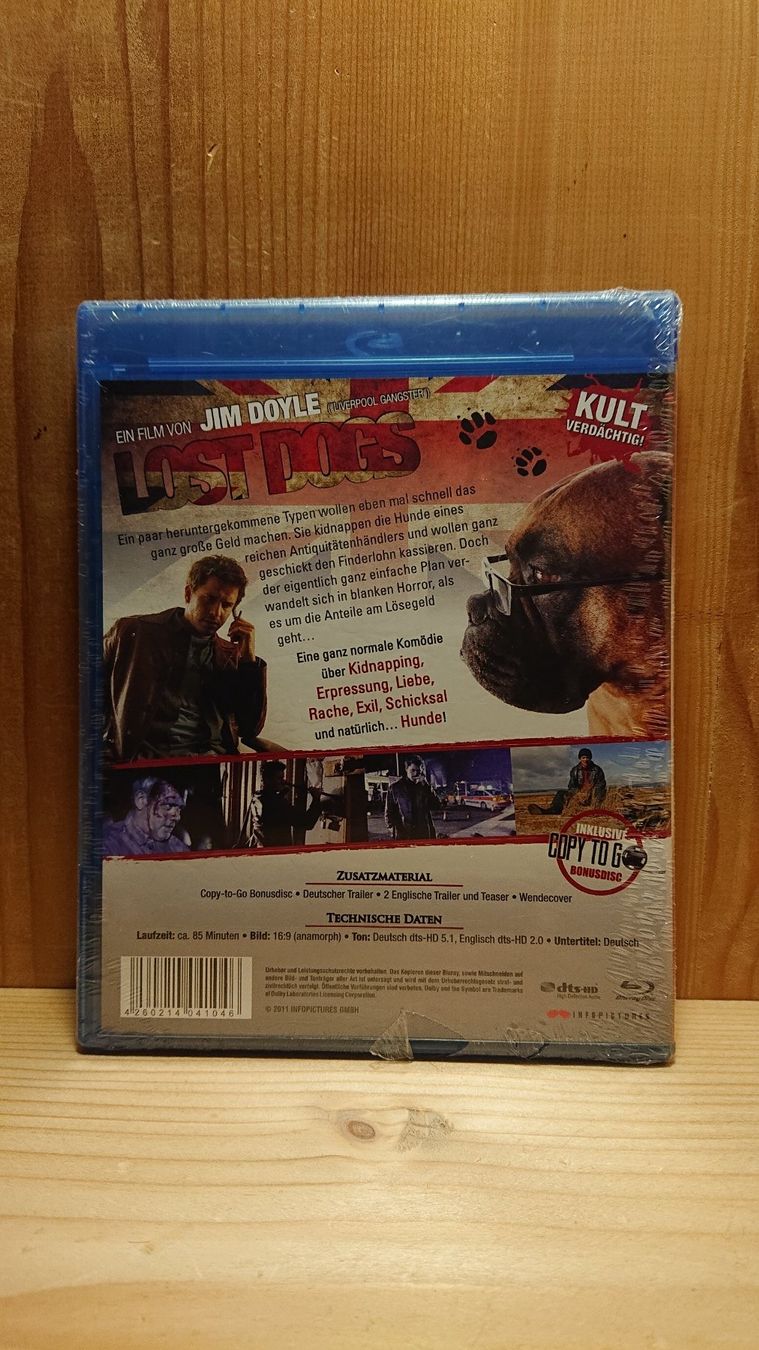 Tutti i DVDs: LOST DOGS Blu-Ray – Nuovo e nell'imballaggio originale da Wilderswil venduto da Exebub 1