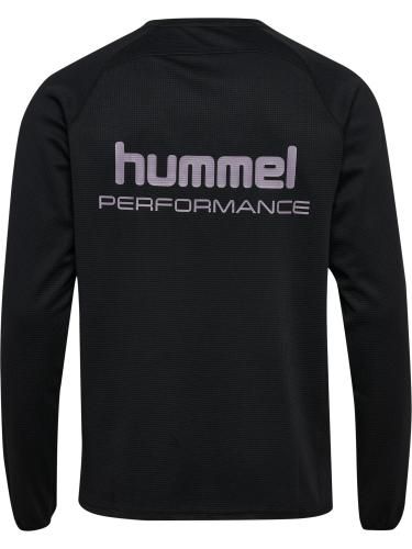 T-shirt: Hummel hmlPulse Performance Midlayer - black (Grösse: XL) – Nuovo e nell'imballaggio originale da St. Gallen venduto da sportglobe 1