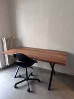 Desk / Table en bois massif 160x80 cm – Acacia