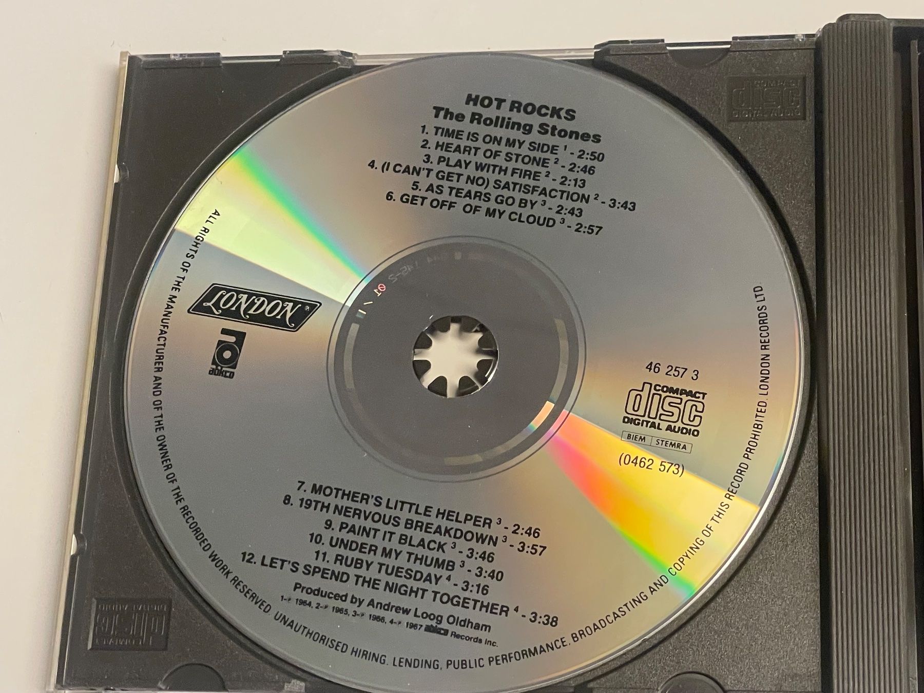 CD: The Rolling Stones – Usato da Muri b. Bern venduto da AdidasCollector 2