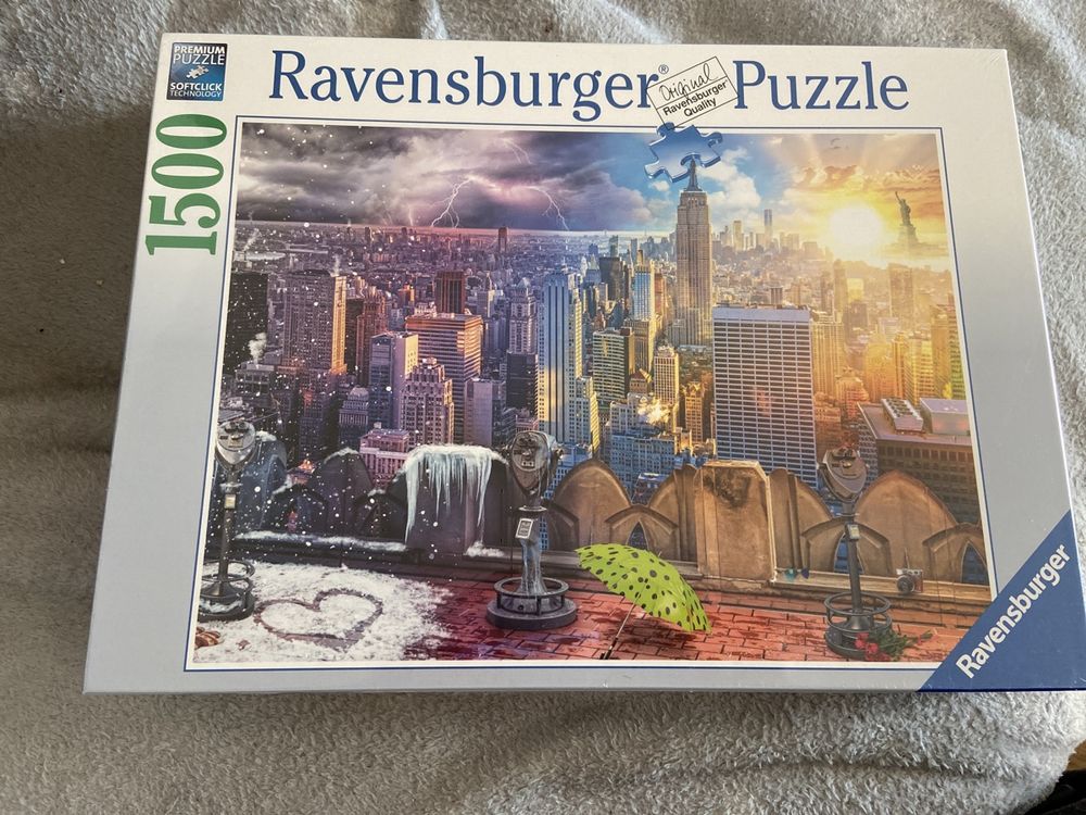Ravensburger Puzzle 1500 Teile New York Skyline. Neu! (Neu und ...