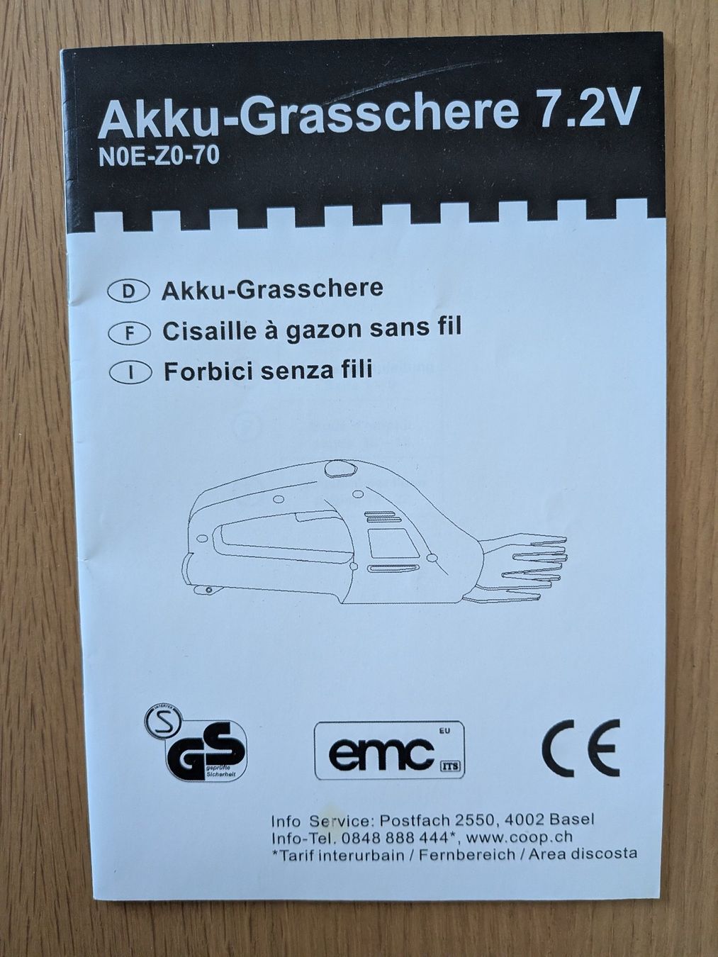 Alle Werkzeuge: Akku-Grasschere 7.2V – Gebraucht aus Wädenswil von Mamacita60 2
