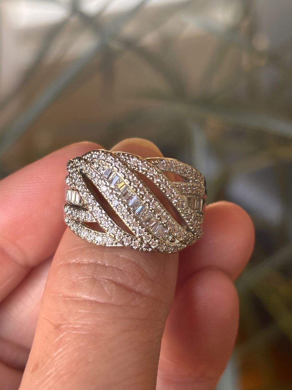 Anelli: Bague entrelacée zircons ✨ – Nuovo (secondo la descrizione) da Lausanne venduto da mel2dreams 2