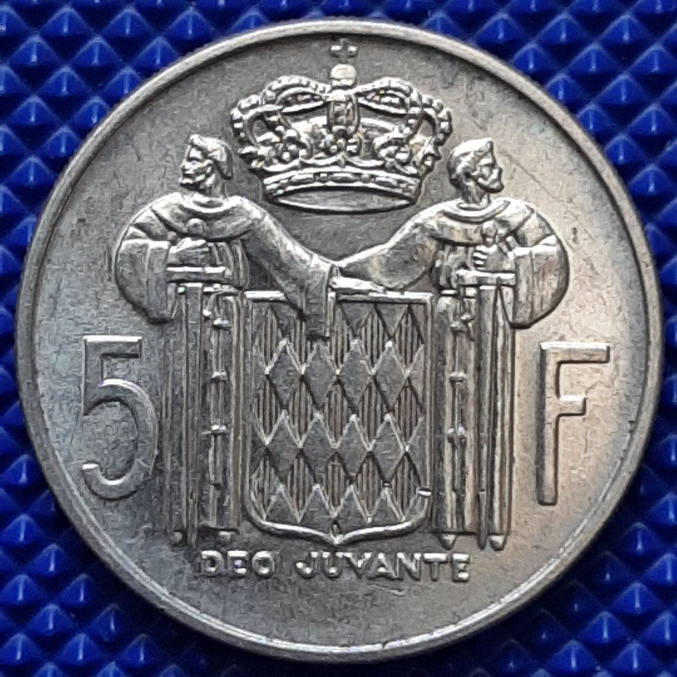 Alle Münzen: 5 Francs Monaco 1966 en argent – Gebraucht aus Carouge GE von cecob0909