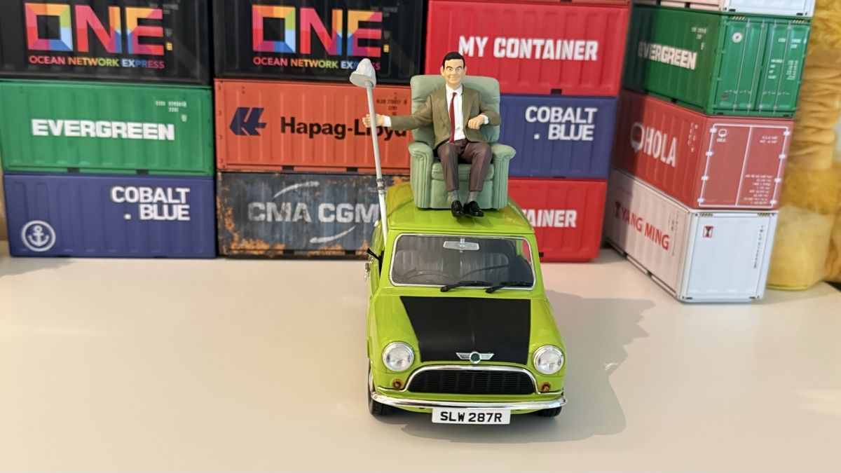 Modellini d'auto:  Mr. Bean 1:18 mit Sessel und Wischmo – Usato da Basel venduto da Zomeg 2