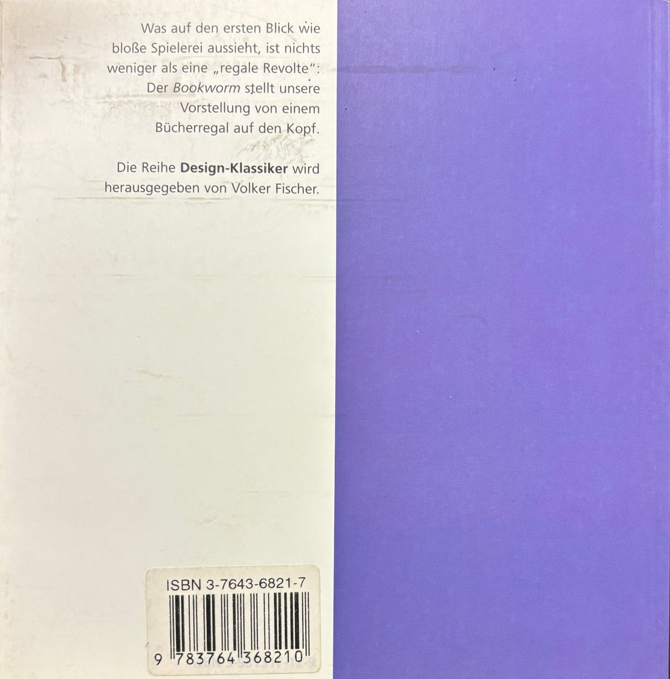 Libri: Albus Volker, Der Bookworm von Ron Arad – Nuovo (secondo la descrizione) da Sarnen venduto da Livres 1