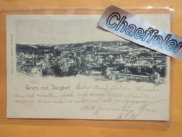 1901 Gruss aus Burgdorf (Feldpost)