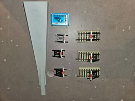 Märklin Konvolut M Gleise Prellbock und Aufgleis ohne OVP